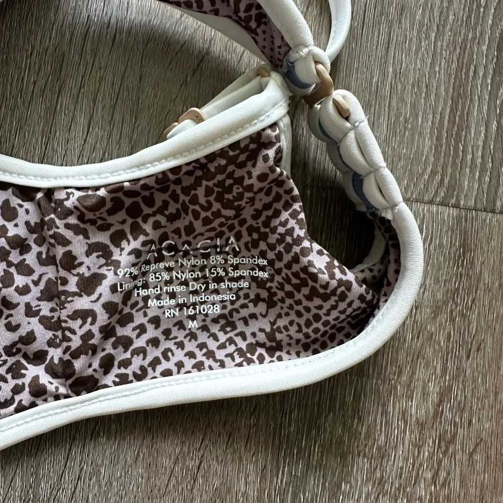 ACACIA‎ Sadie Bikini Top in Skipper Free People New Medium